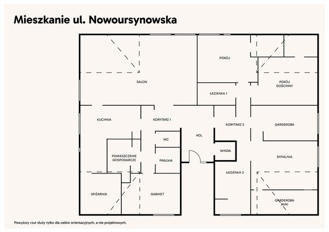 Mieszkanie 5-pokojowe Warszawa Ursynów, ul. Nowoursynowska. Zdjęcie 20