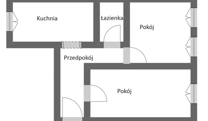 Mieszkanie 2-pokojowe Legnica, ul. Żwirki i Wigury