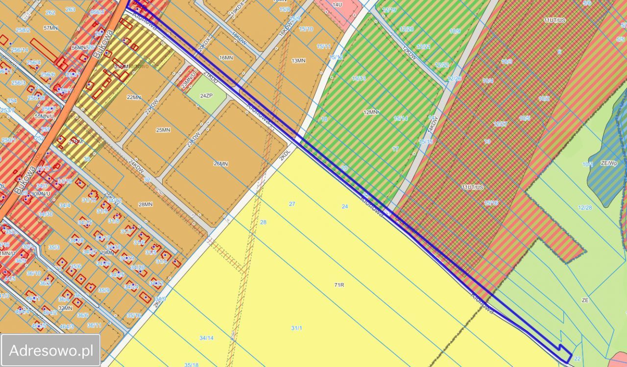 Działka Walerianowo, ul. Klonowa. Zdjęcie 3