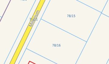 Działka budowlana Głosków, ul. Millenium