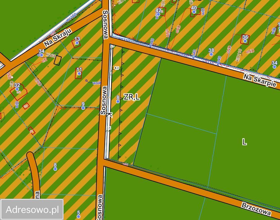 Działka budowlana Władysławów, ul. Sosnowa. Zdjęcie 2