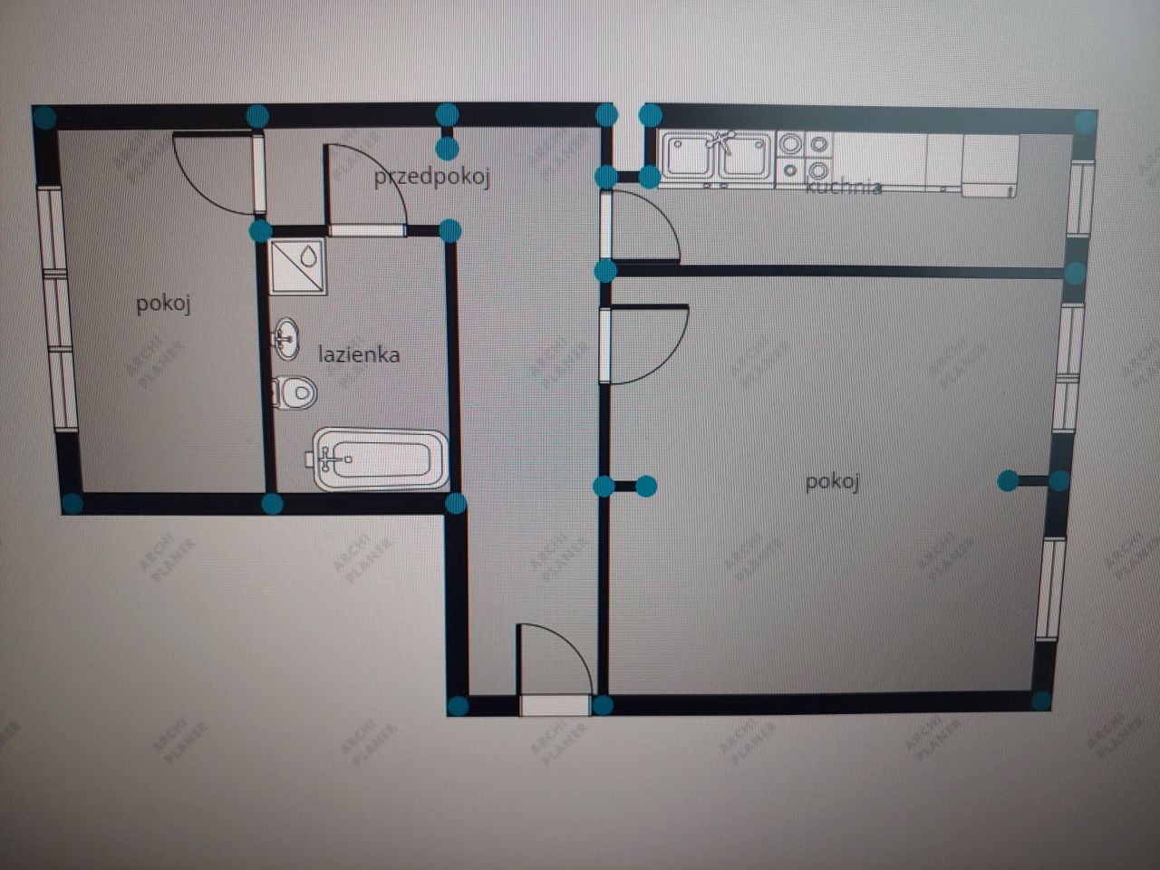 Mieszkanie 2-pokojowe Pyskowice, ul. Szpitalna. Zdjęcie 12