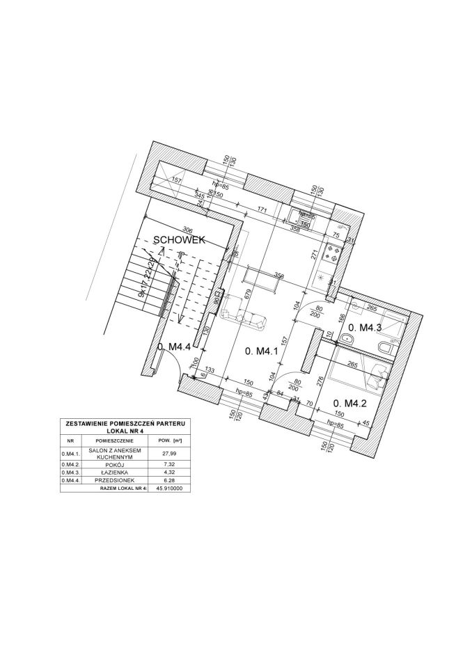 Mieszkanie 2-pokojowe Szubin, ul. Tadeusza Kościuszki. Zdjęcie 9