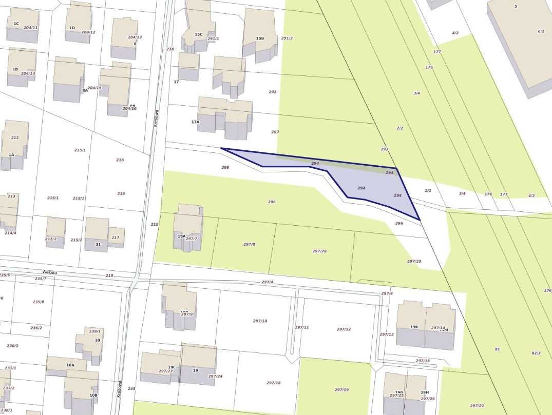 Działka budowlana Wołomin, ul. Kresowa. Zdjęcie 3