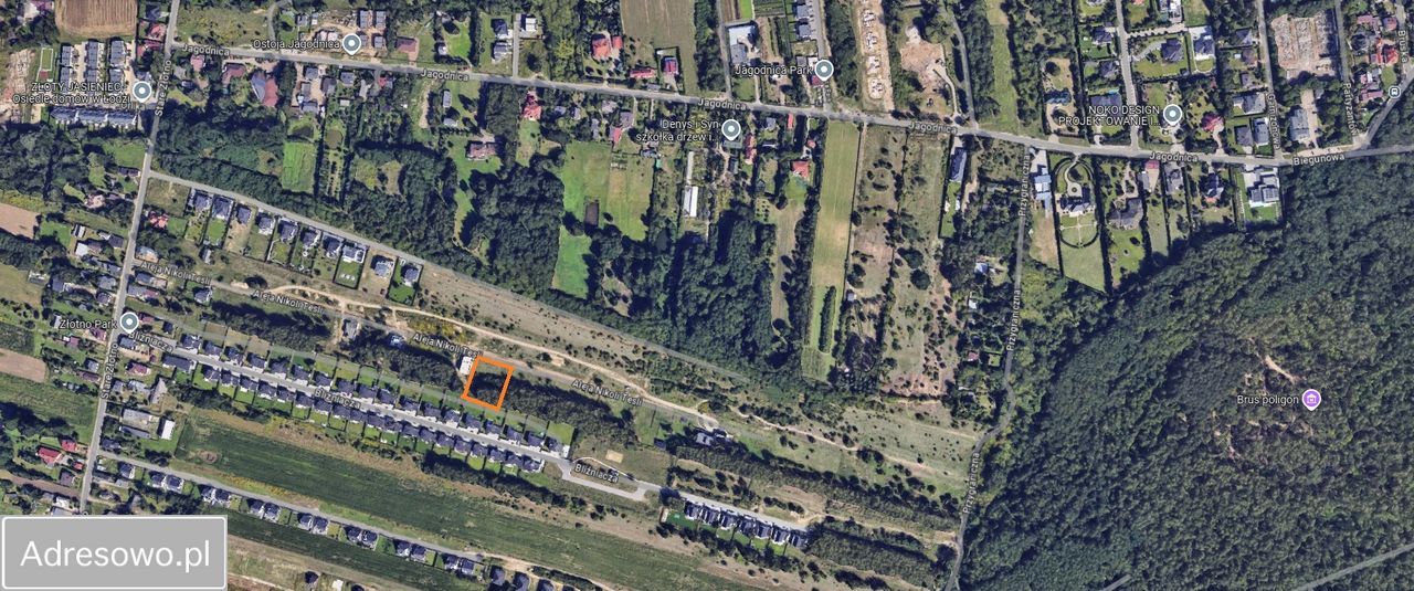 Działka budowlana Łódź Stare Złotno, ul. Aleja Nikoli Tesli. Zdjęcie 11