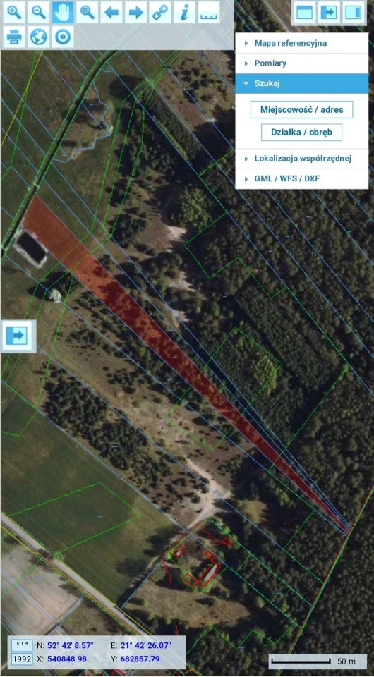 Działka rolna Przyjmy. Zdjęcie 2