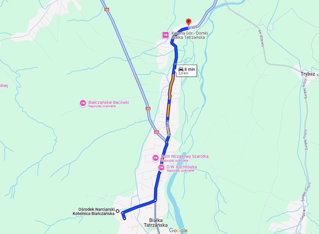 Działka budowlana Białka Tatrzańska Grapa, ul. Grapa. Zdjęcie 6