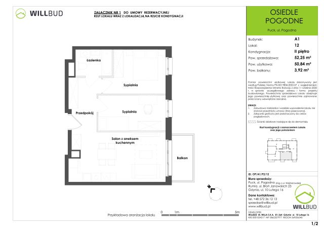 Mieszkanie 3-pokojowe Puck, ul. Pogodna. Zdjęcie 9