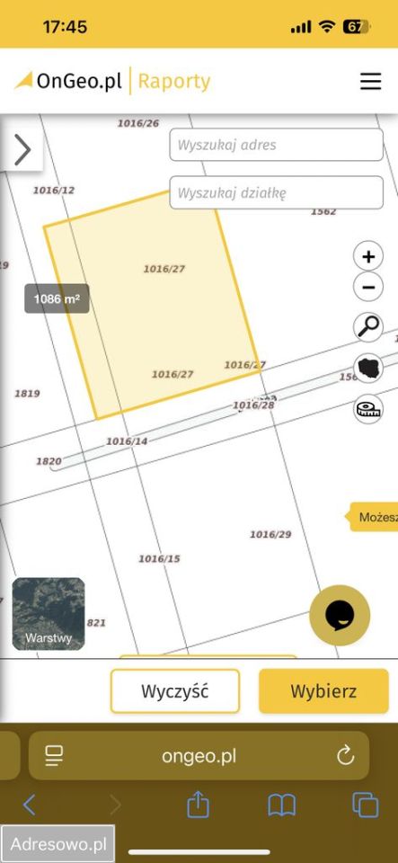 Działka rolno-budowlana Dębe Wielkie. Zdjęcie 2