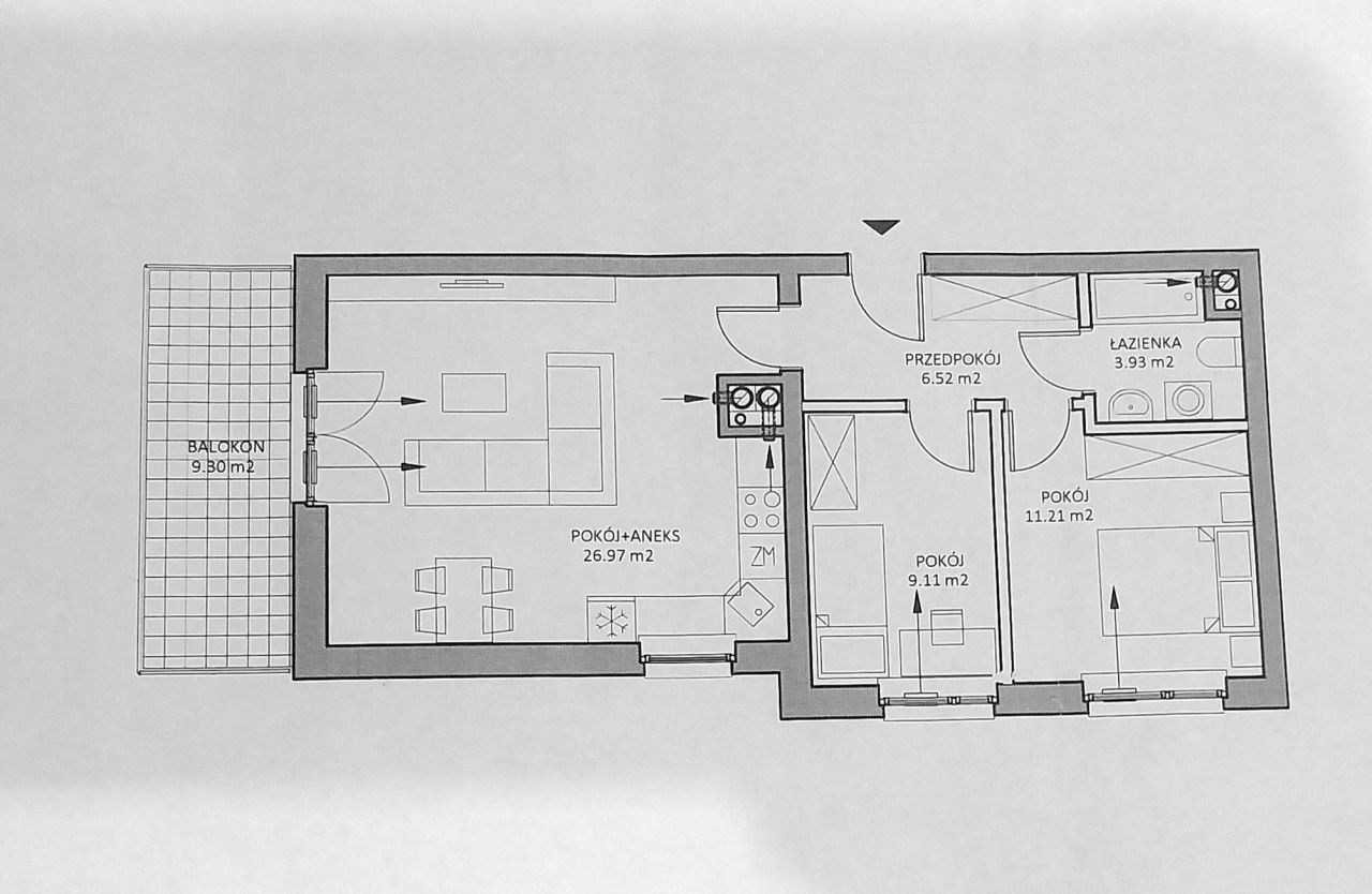 Mieszkanie 3-pokojowe Olsztyn, ul. 15 Dywizji. Zdjęcie 15