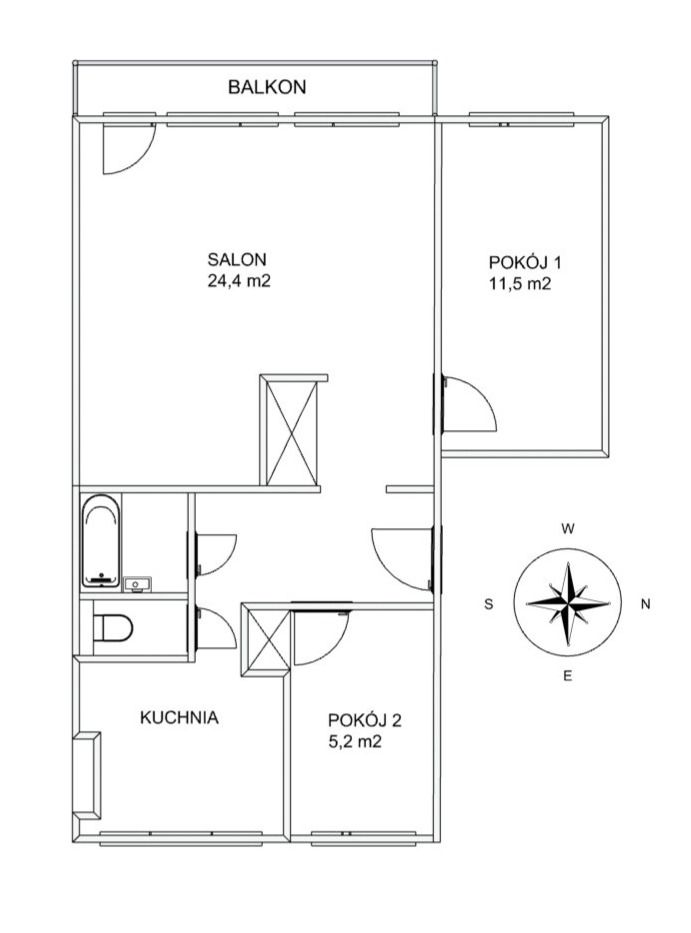 Mieszkanie 3-pokojowe Sucha Beskidzka, os. Na Stawach