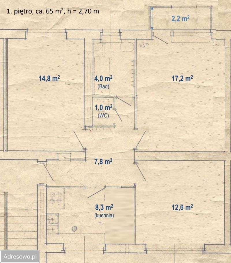 Mieszkanie 3-pokojowe Nałęczów, ul. Wacława Lasockiego. Zdjęcie 9