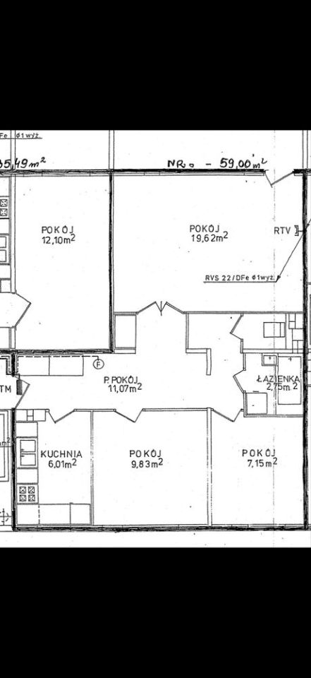 Mieszkanie 3-pokojowe Siedlce Centrum, ul. Czerwonego Krzyża. Zdjęcie 5