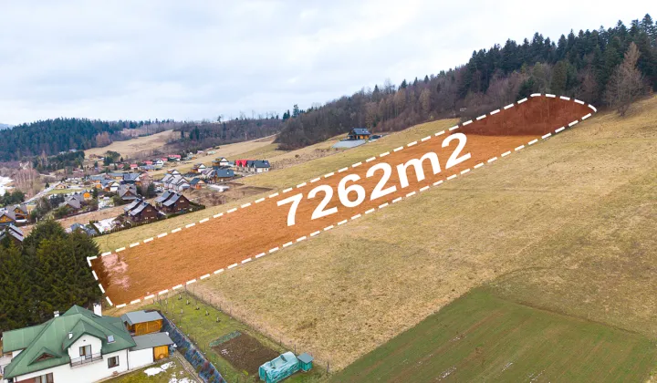 Działka rolno-budowlana Zawóz