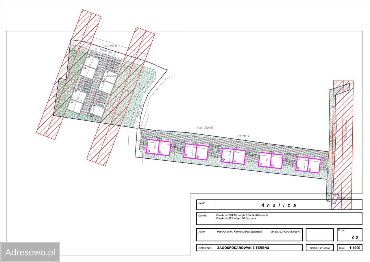 Działka budowlana Zelczyna. Zdjęcie 7