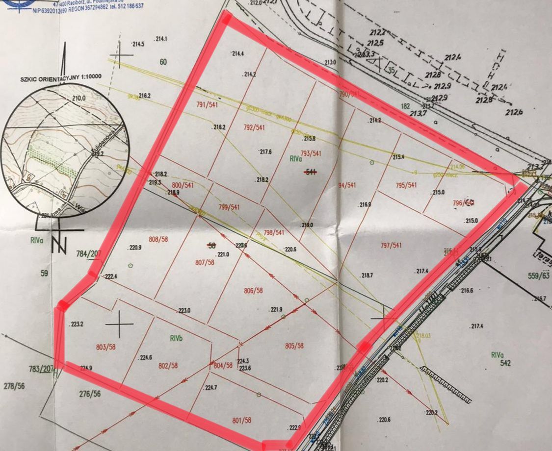 Działka budowlana Racibórz Brzezie, ul. Tulipanowa. Zdjęcie 2