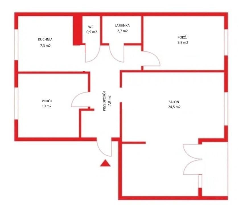 Mieszkanie 3-pokojowe Gdynia Obłuże, ul. płk. Stanisława Dąbka. Zdjęcie 23