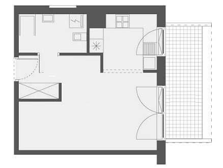 Mieszkanie 1-pokojowe Warszawa Targówek, ul. Malborska. Zdjęcie 8