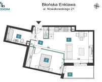 Mieszkanie 2-pokojowe Błonie, ul. Grzegorza Nowakowskiego. Zdjęcie 1