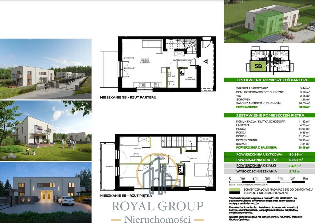 Mieszkanie 4-pokojowe Puławy, ul. Górna. Zdjęcie 5
