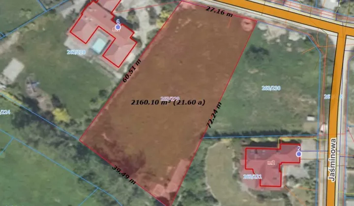 Działka budowlana Chmielów