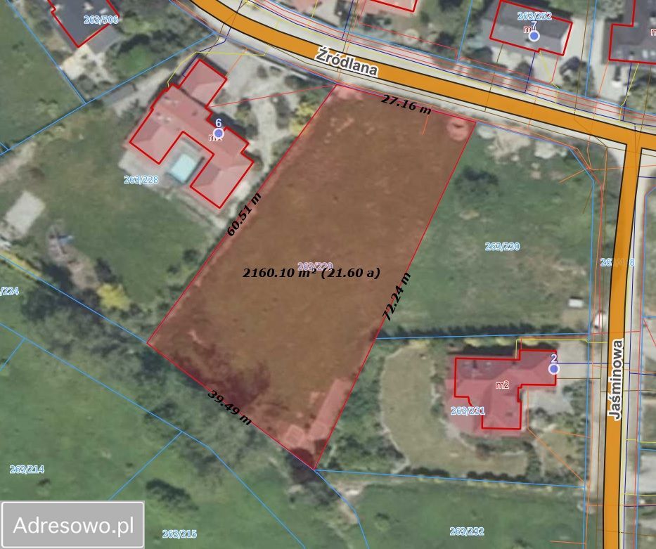 Działka budowlana Chmielów