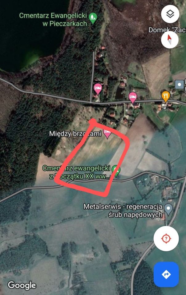 Działka rolno-budowlana Pieczarki. Zdjęcie 3