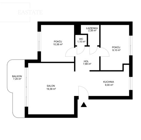 Mieszkanie 3-pokojowe Warszawa Mokotów, al. Wilanowska. Zdjęcie 22