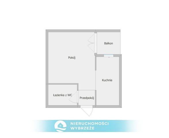 Mieszkanie 1-pokojowe Gdańsk Długie Ogrody, ul. Długie Ogrody. Zdjęcie 13