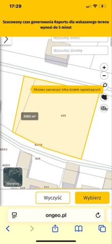 Działka budowlana Kunice. Zdjęcie 1