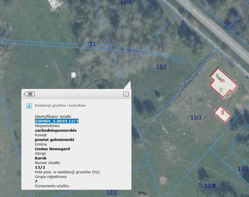 Działka rolno-budowlana Karsk