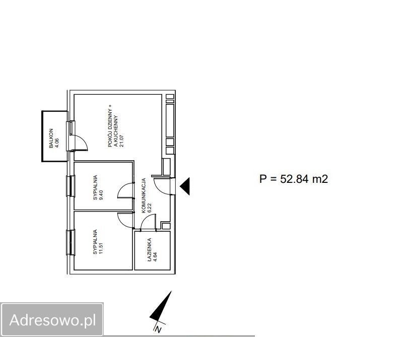 Mieszkanie 3-pokojowe Wrocław Stare Miasto, ul. Tęczowa. Zdjęcie 8