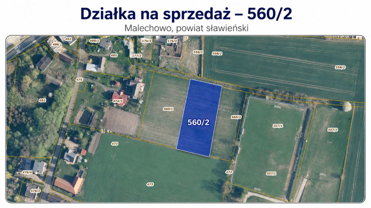 Działka siedliskowa Malechowo. Zdjęcie 5