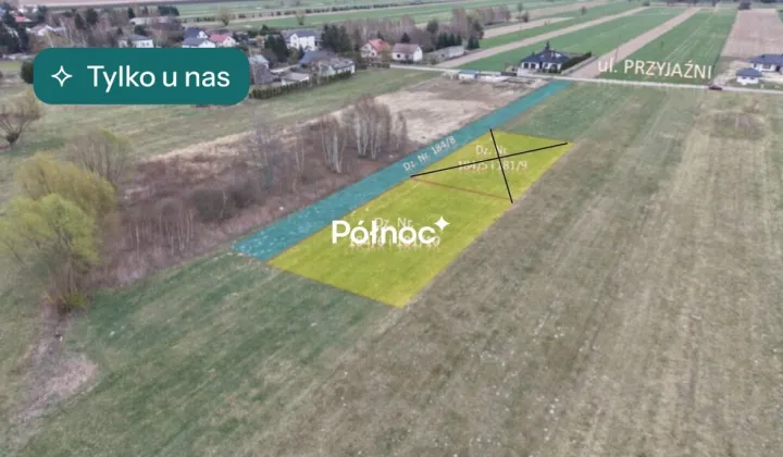 Działka budowlana Roszczep
