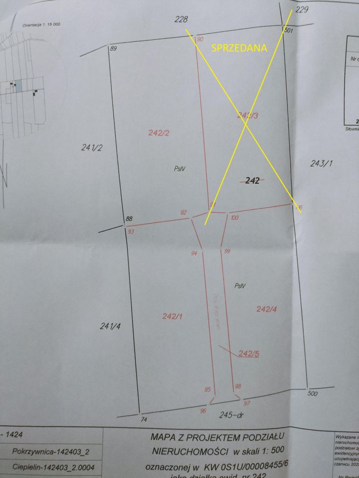 Działka budowlana Ciepielin. Zdjęcie 7