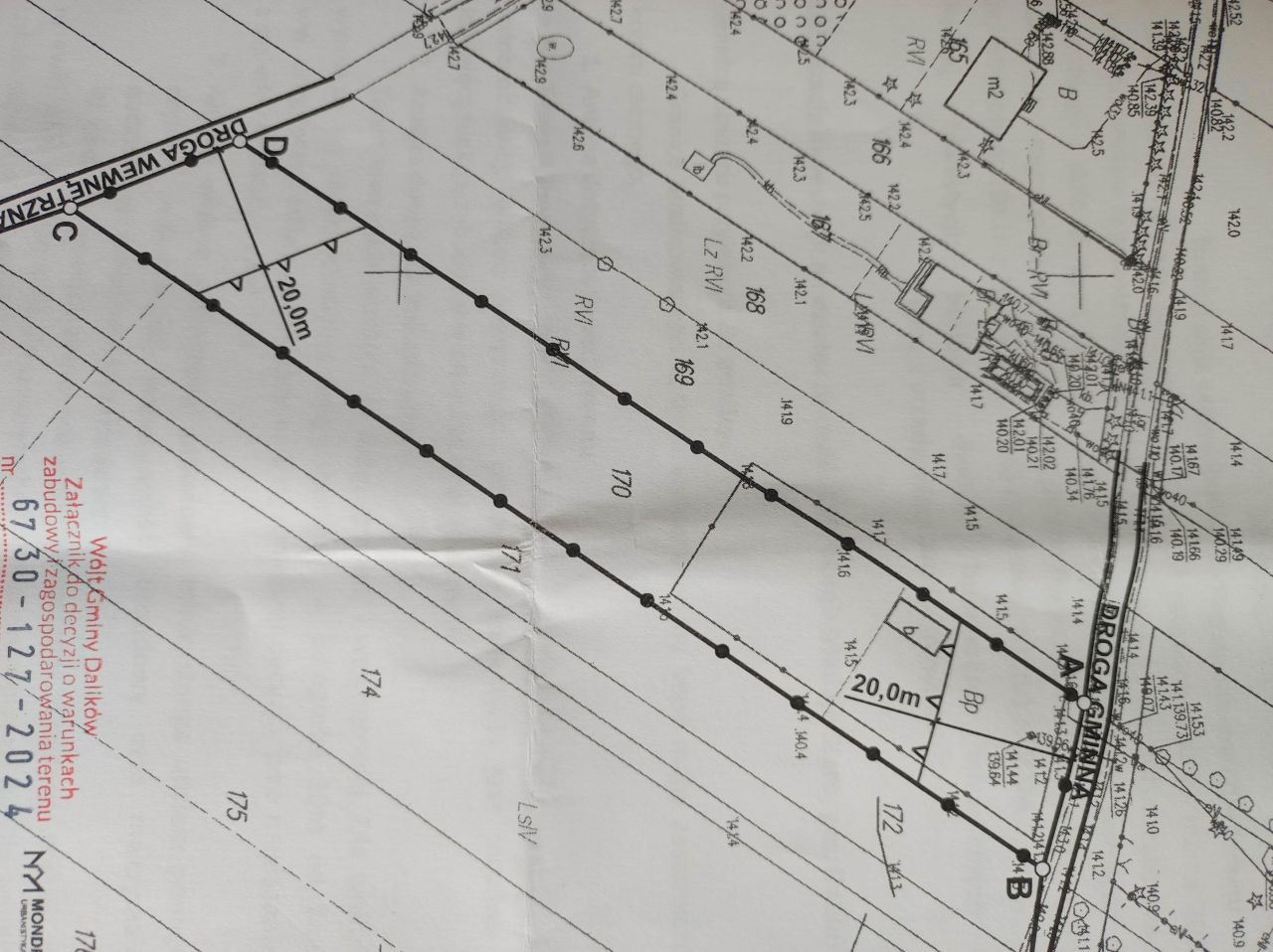 Działka budowlana Madeje Stare. Zdjęcie 3