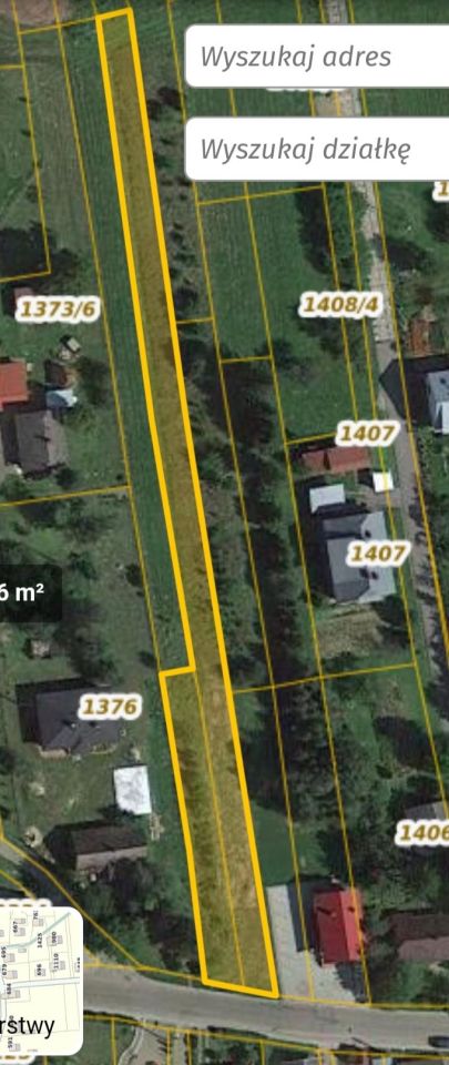 Działka rolno-budowlana Dynów Przedmieście, ul. gen. Sikorskiego. Zdjęcie 4