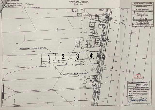 Działka budowlana Sadowie. Zdjęcie 1