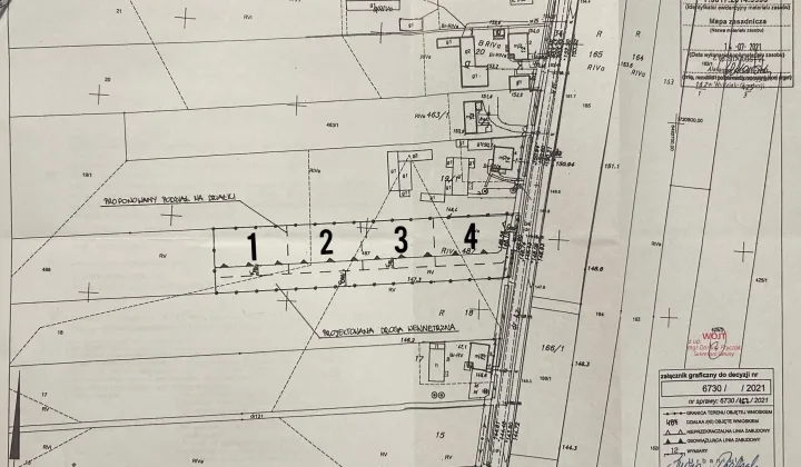 Działka budowlana Sadowie