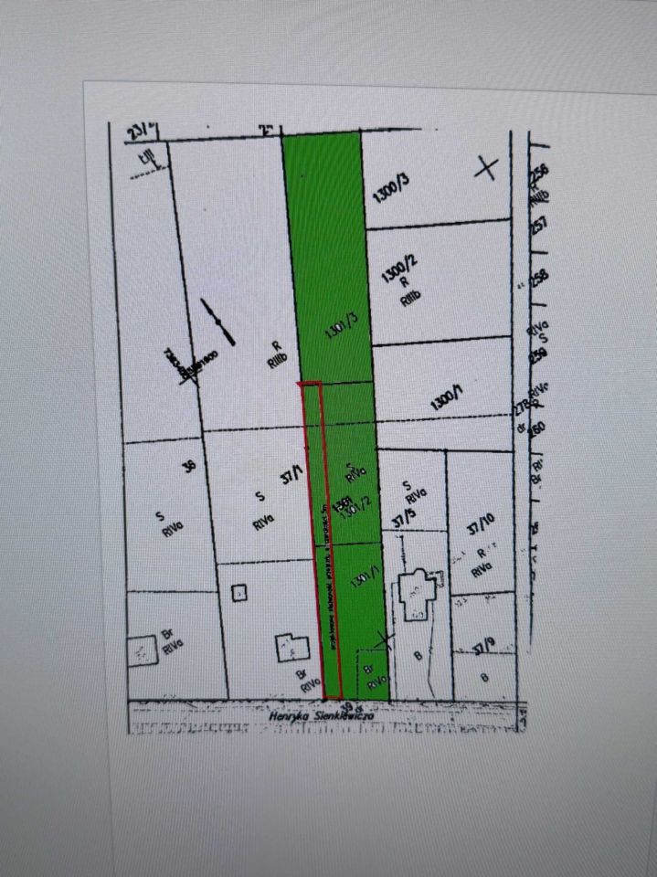 Działka budowlana Ciągowice, ul. Henryka Sienkiewicza. Zdjęcie 2