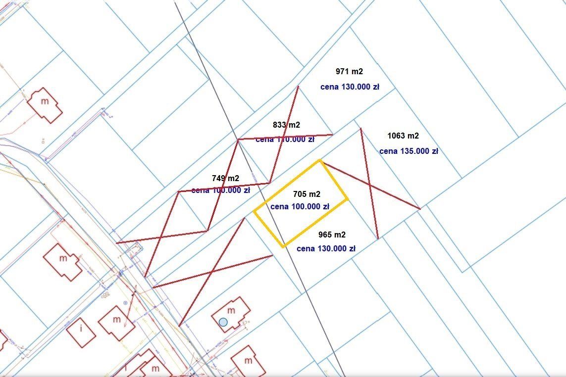 Działka budowlana Góra, ul. Złote Łany. Zdjęcie 2