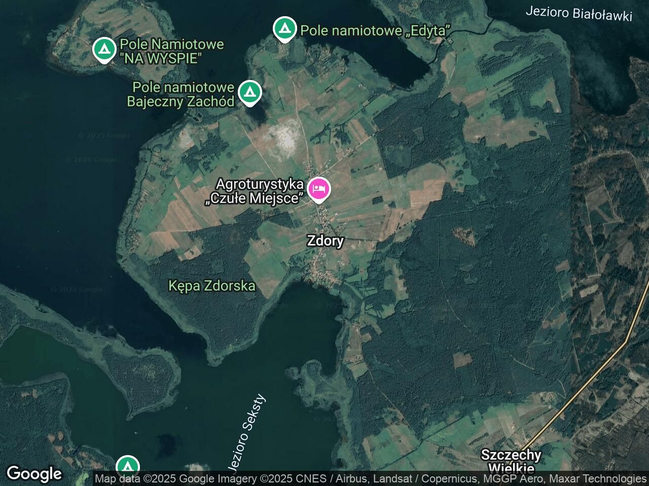 Działka rolna Zdory