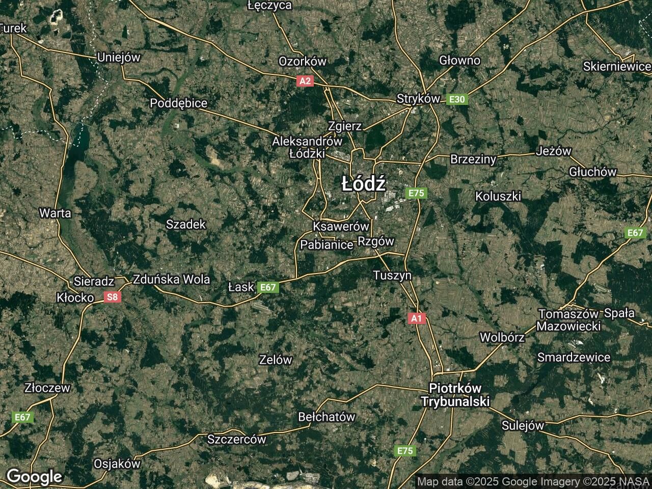 Działka rod Pabianice