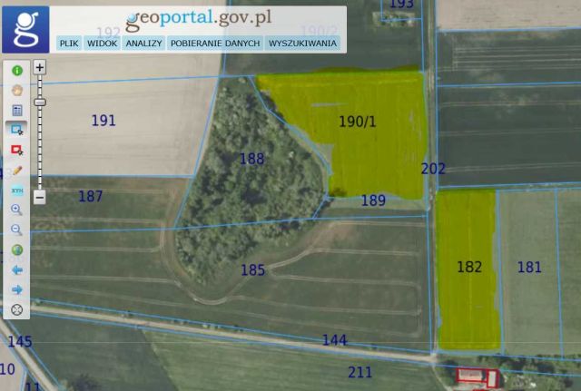 Działka rolna Ośno. Zdjęcie 1