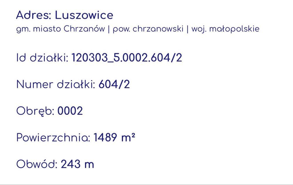 Działka rolno-budowlana Luszowice. Zdjęcie 2