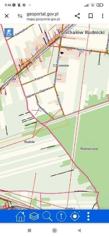 Działka budowlana Michałów Rudnicki. Zdjęcie 2