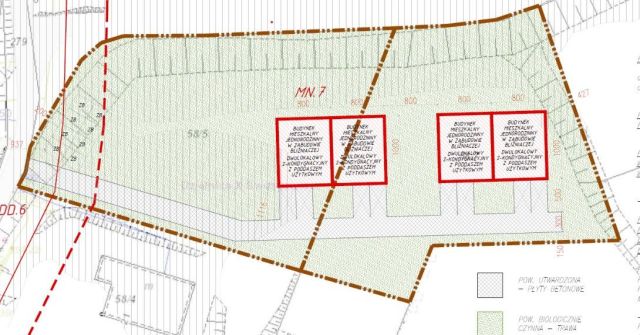 Działka inwestycyjna Kraków Podgórze, ul. Orszańska. Zdjęcie 9