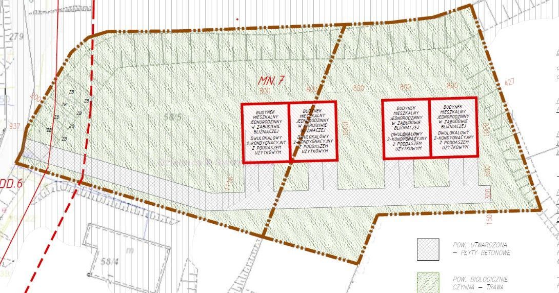 Działka inwestycyjna Kraków Podgórze, ul. Orszańska. Zdjęcie 9