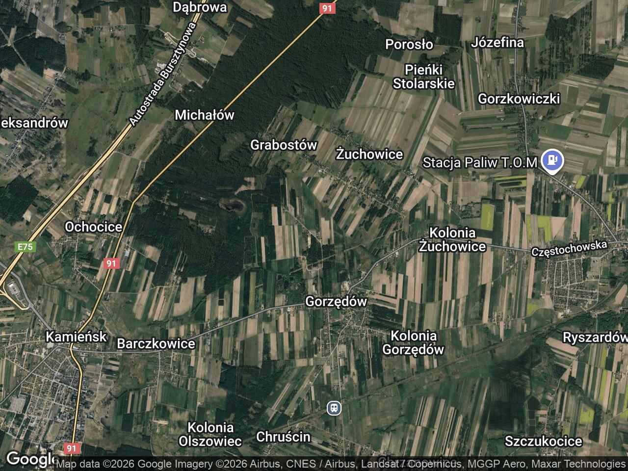 Działka budowlana Gorzędów, ul. Podchojna