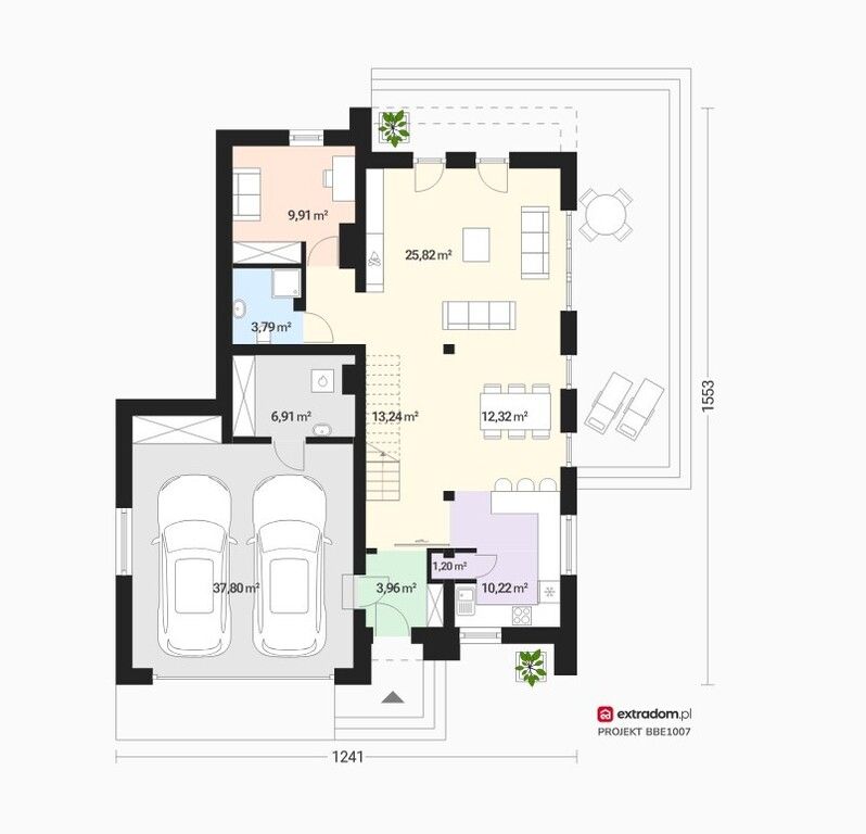 dom wolnostojący, 5 pokoi Rudna Mała. Zdjęcie 4